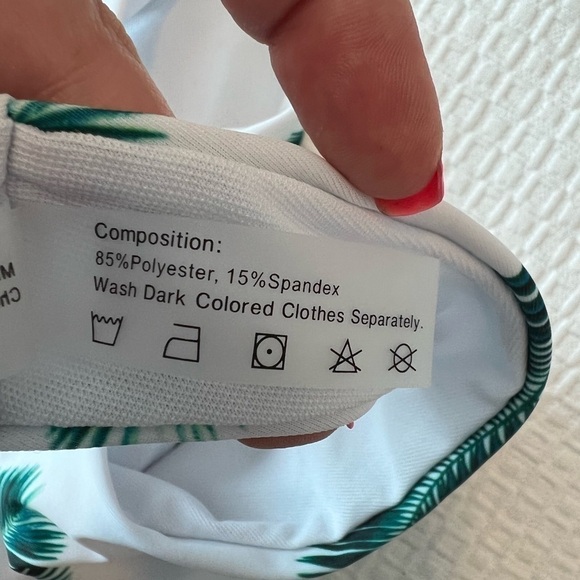 ZAFUL Tropical Leaf Print Bikini Bottom - Picture 8 of 8